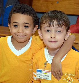 Children at Camp Compass