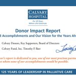 Donor Impact Report